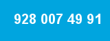 928 007 49 91